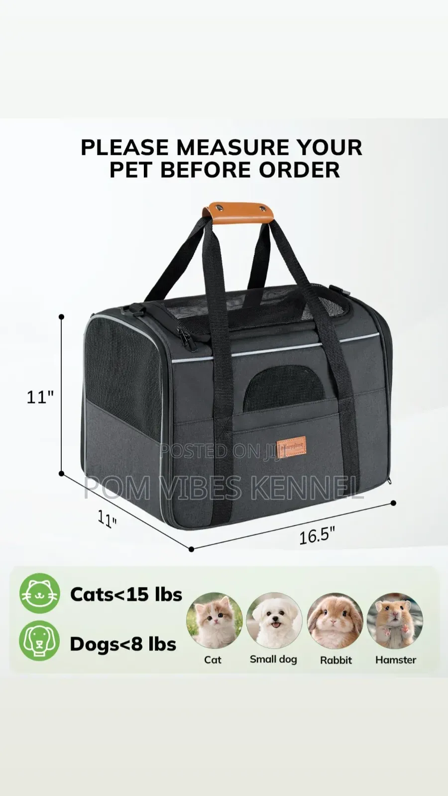 Luxurious Pet Carrier