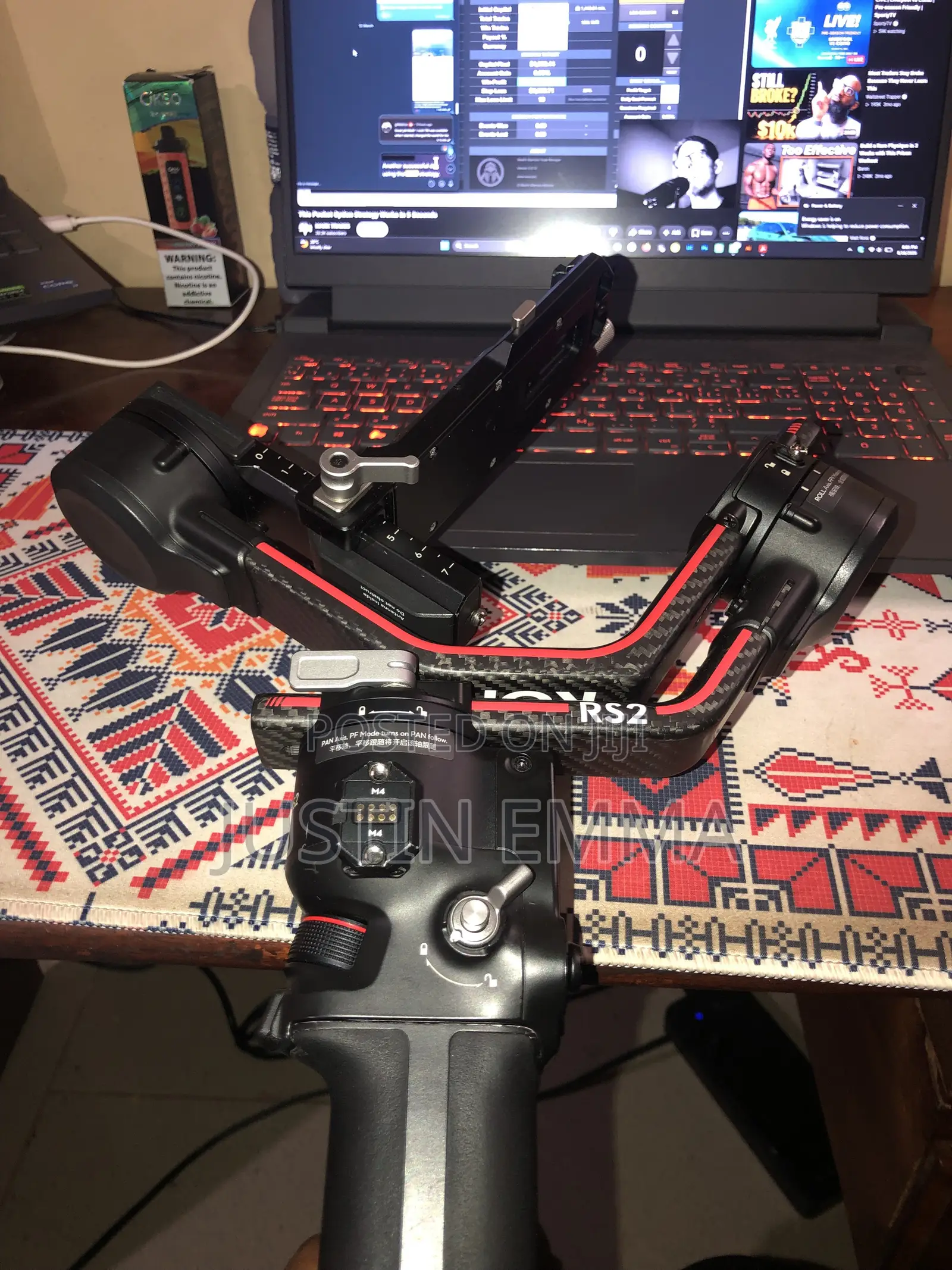 Gimbal DJI Rs2 Pro - Supports Raven Eye