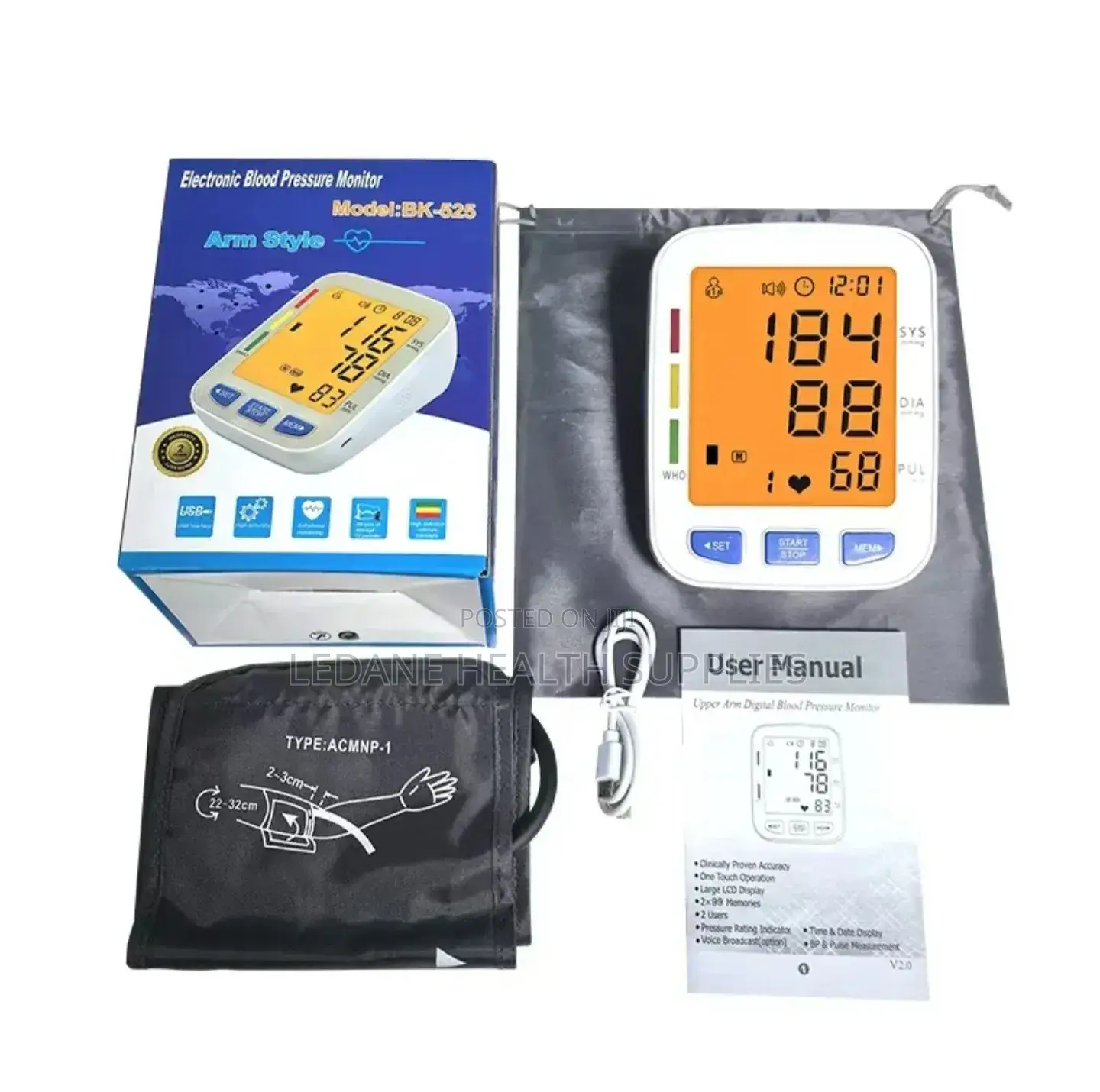 Blood Pressure Monitor.