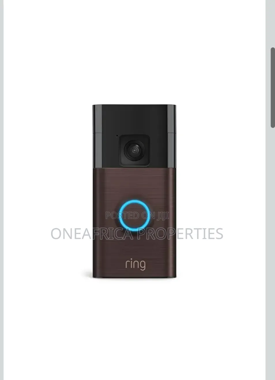 Ring Battery Doorbell, Venetian Bronze NEW Model