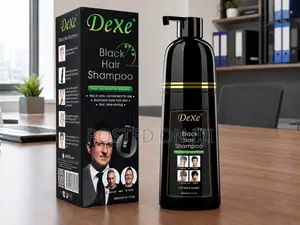 Dexe Black Hair Dye Shampoo Super Long Lasting.