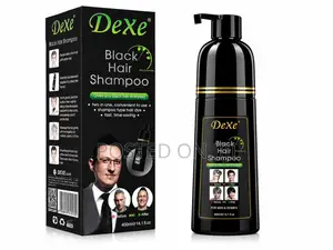 Dexe Black Hair Dye Shampoo Super Long Lasting.