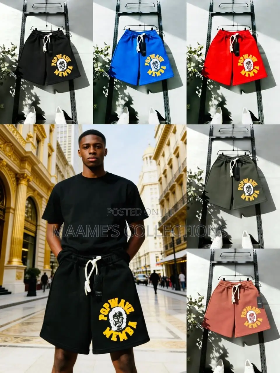 Men’s Heavy Stylish Graphic Casual Shorts