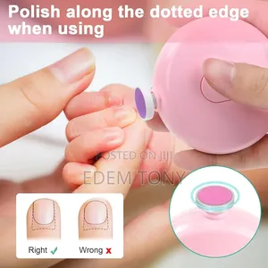 Vicloon Baby Nail Trimmer ,6 in 1 Battery Operated Manicure Set