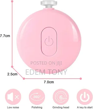 Vicloon Baby Nail Trimmer ,6 in 1 Battery Operated Manicure Set