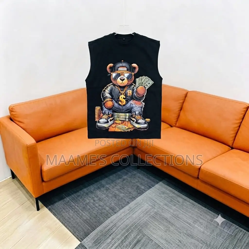 Trendy Men’s Graphic Sleeveless Tees