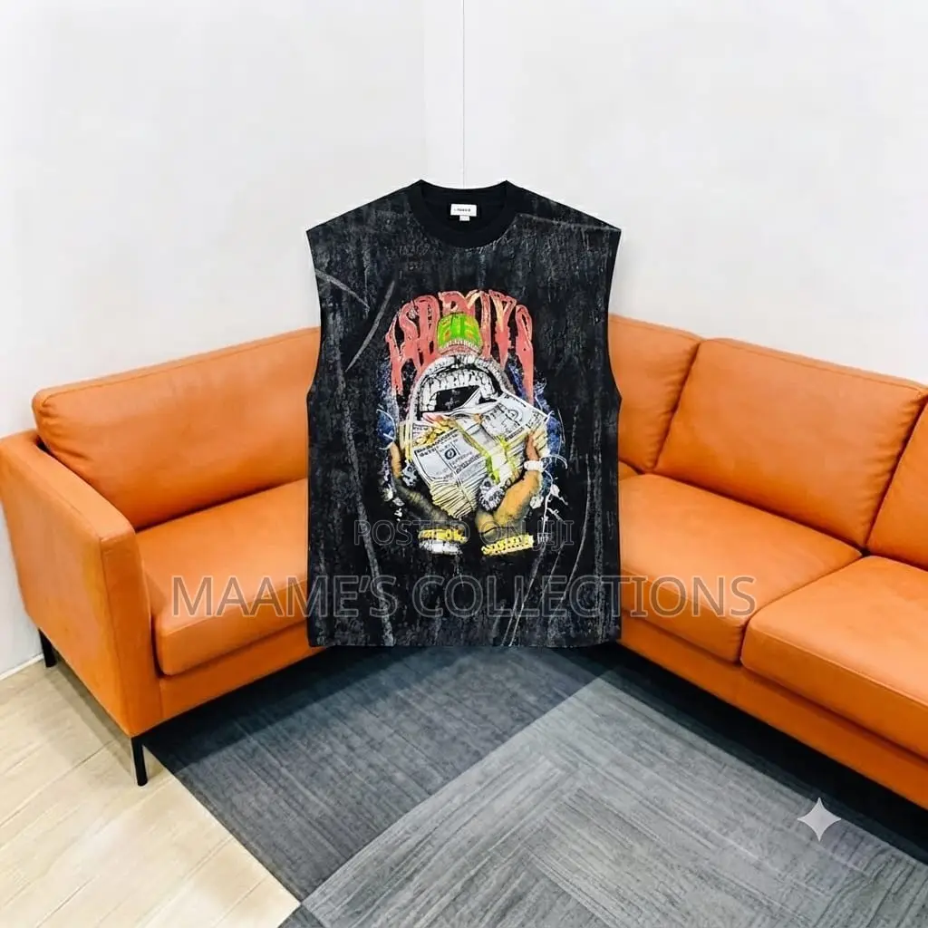 Trendy Men’s Graphic Sleeveless Tees