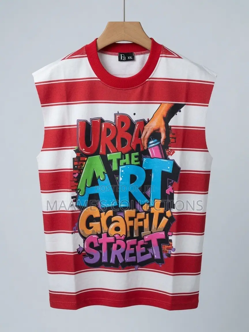 Trendy Men’s Graphic Sleeveless Tees