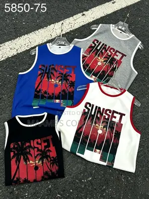 Trendy Men’s Graphic Sleeveless Tees