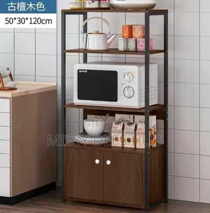 4 Tier Wooden Storage Rack