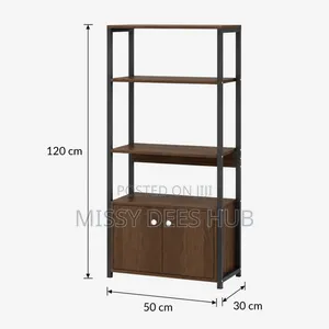 4 Tier Wooden Storage Rack