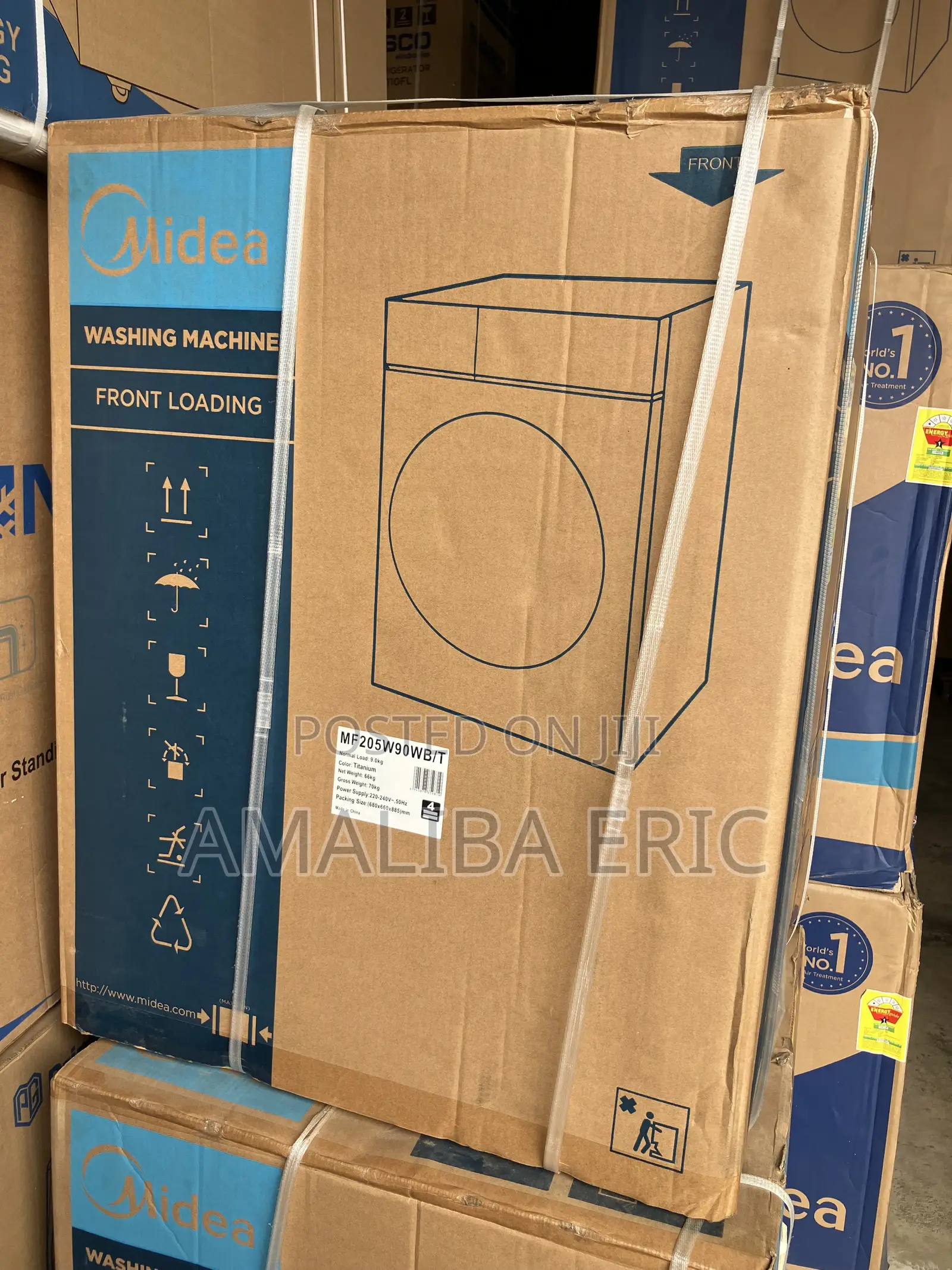 Newest Midea 9kg (MF205W90WB) Front Load Washing Machine