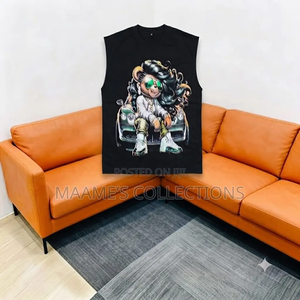 Trendy Men’s Graphic Sleeveless Tees