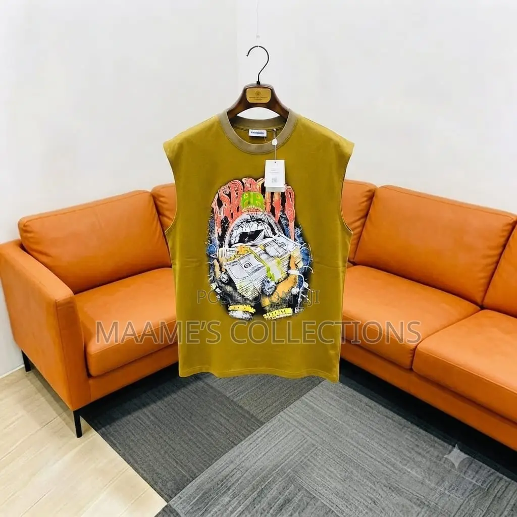 Trendy Men’s Graphic Sleeveless Tees