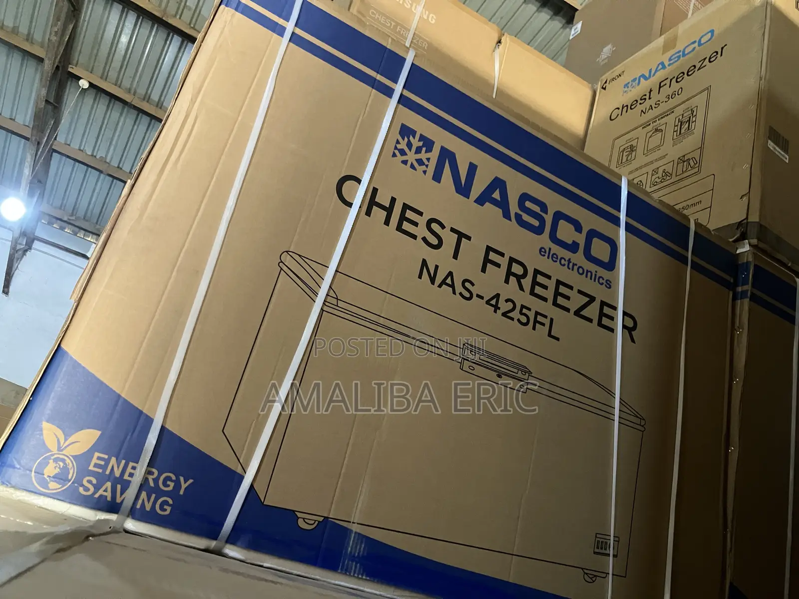 Quality Nasco 318ltrs Chest Freezer (Nas-425fl)