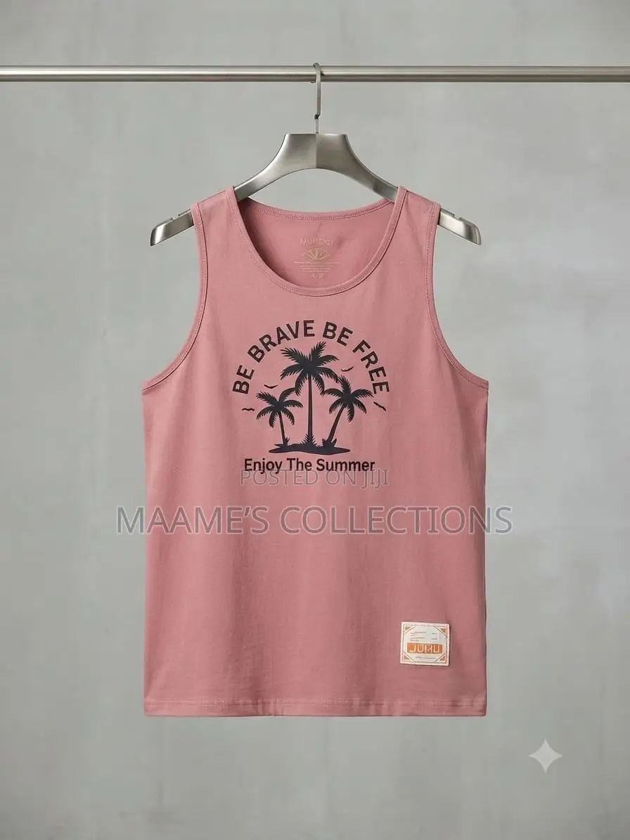 Men’s Sleeveless Tank Top – Stylish Comfortable
