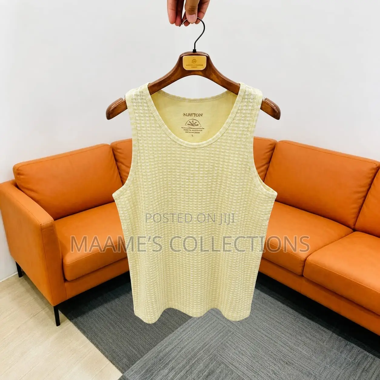 Men’s Sleeveless Tank Top – Stylish Comfortable