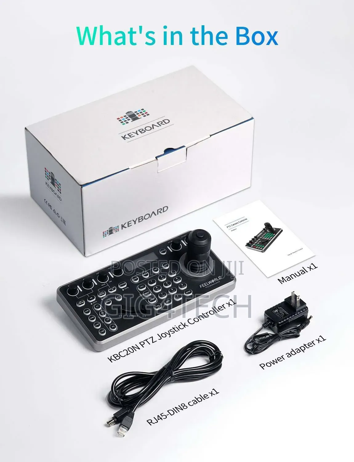 Feelworld Kbc20n Ndi PTZ Camera Controller