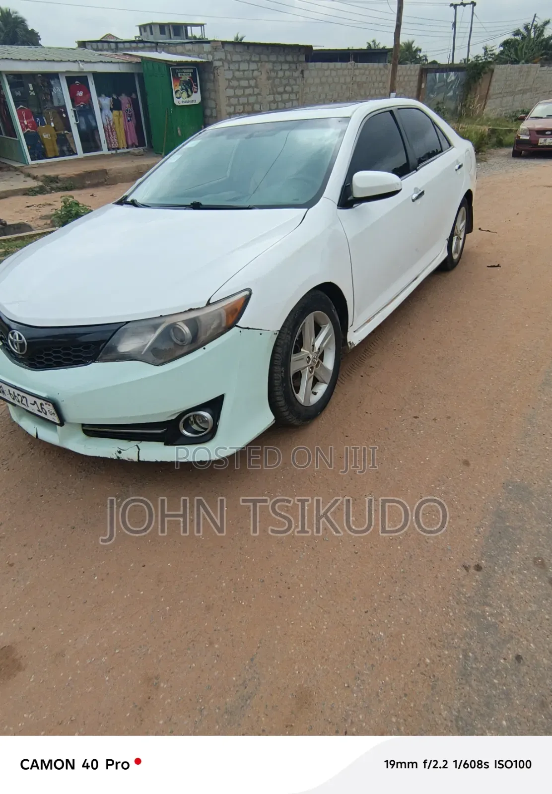 Toyota Camry 2014 White