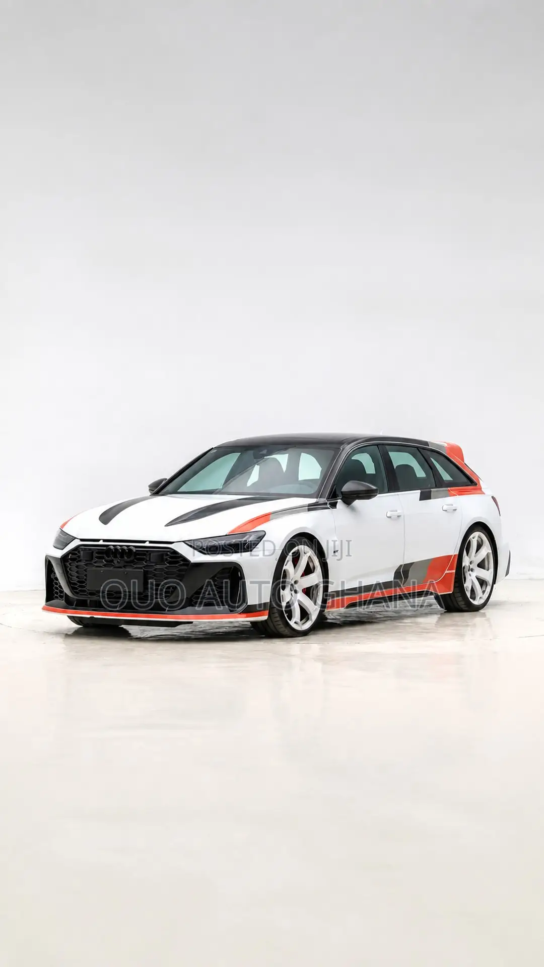 Audi RS6 performance AWD 2026 White