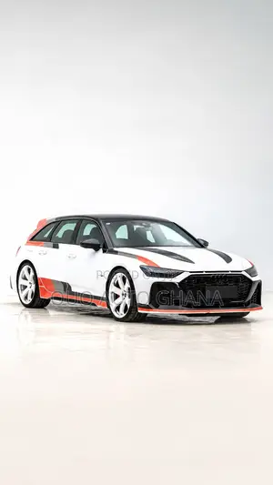 Audi RS6 performance AWD 2026 White