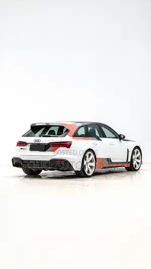 Audi RS6 performance AWD 2026 White