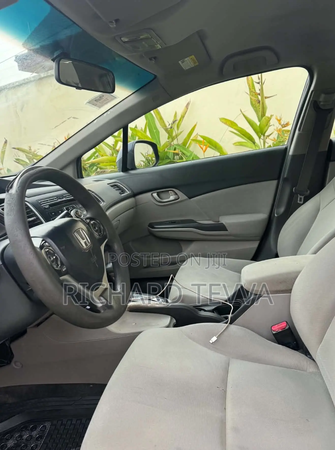 Honda Civic EX 4dr Sedan (1.8L 4cyl CVT) 2015 Black