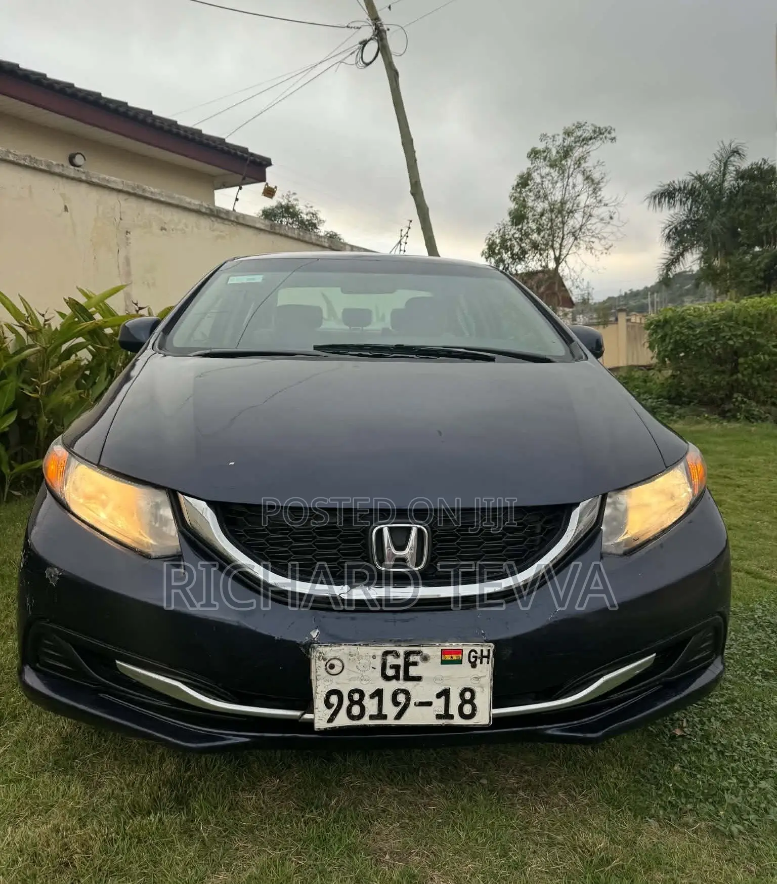 Honda Civic EX 4dr Sedan (1.8L 4cyl CVT) 2015 Black