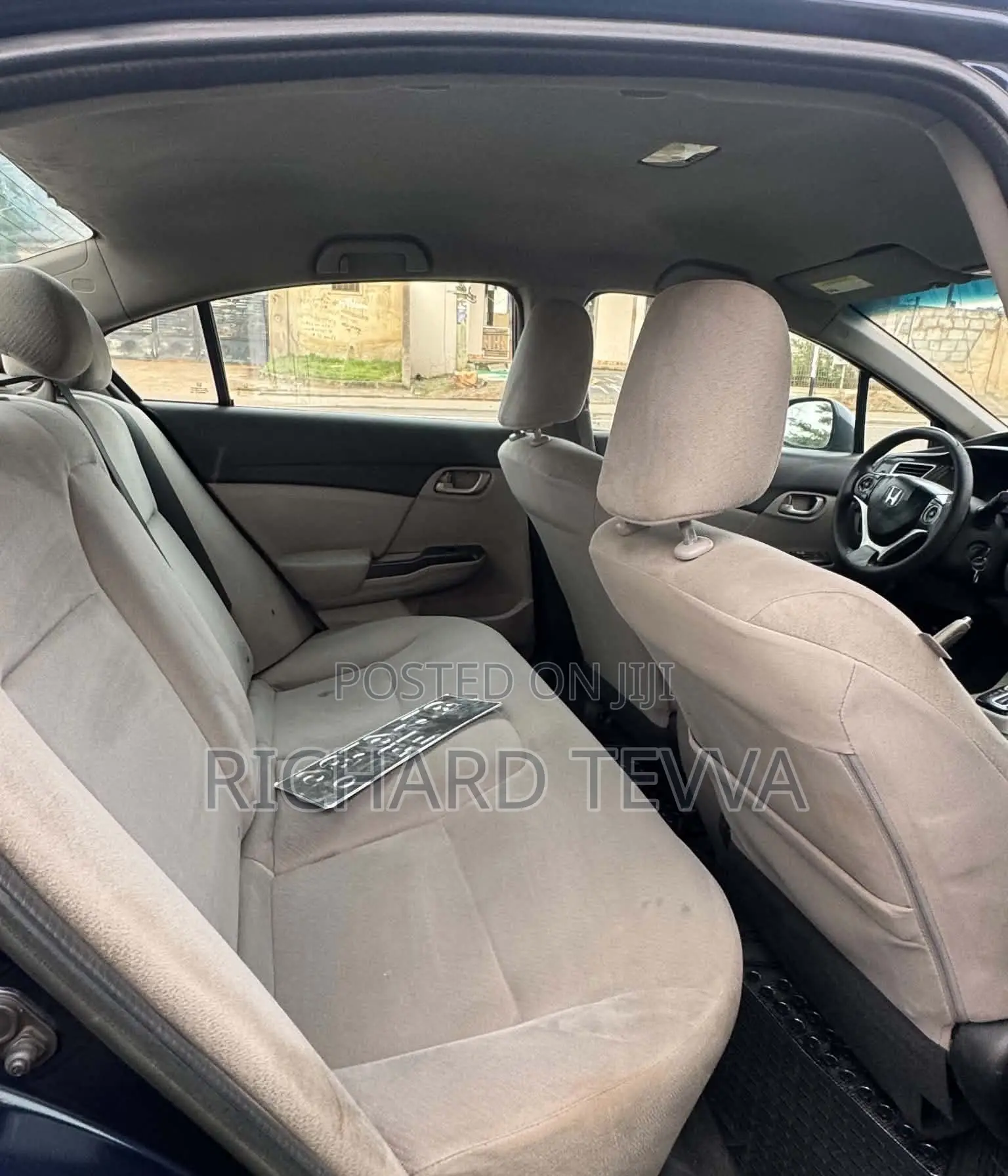 Honda Civic EX 4dr Sedan (1.8L 4cyl CVT) 2015 Black