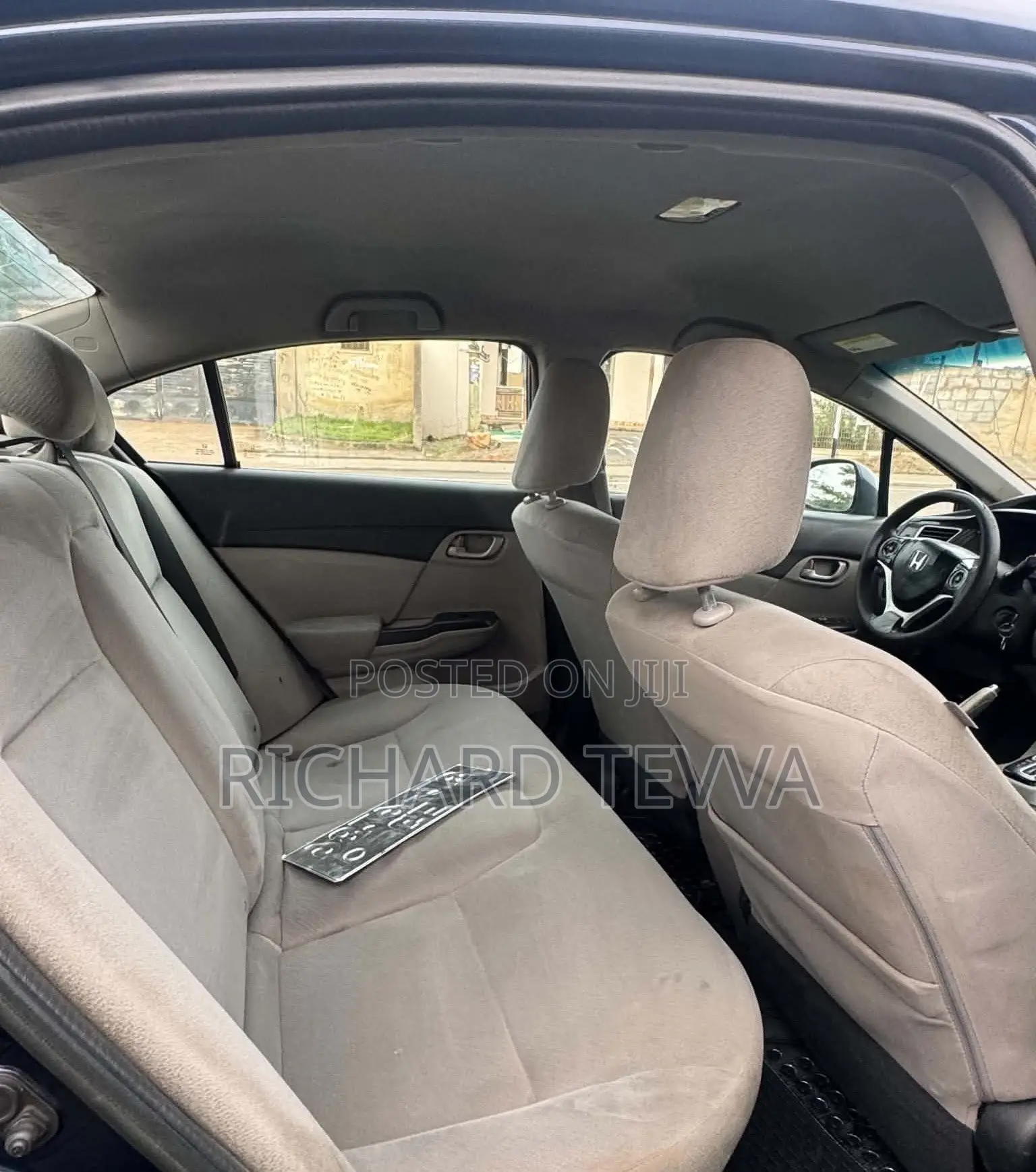 Honda Civic EX 4dr Sedan (1.8L 4cyl CVT) 2015 Black