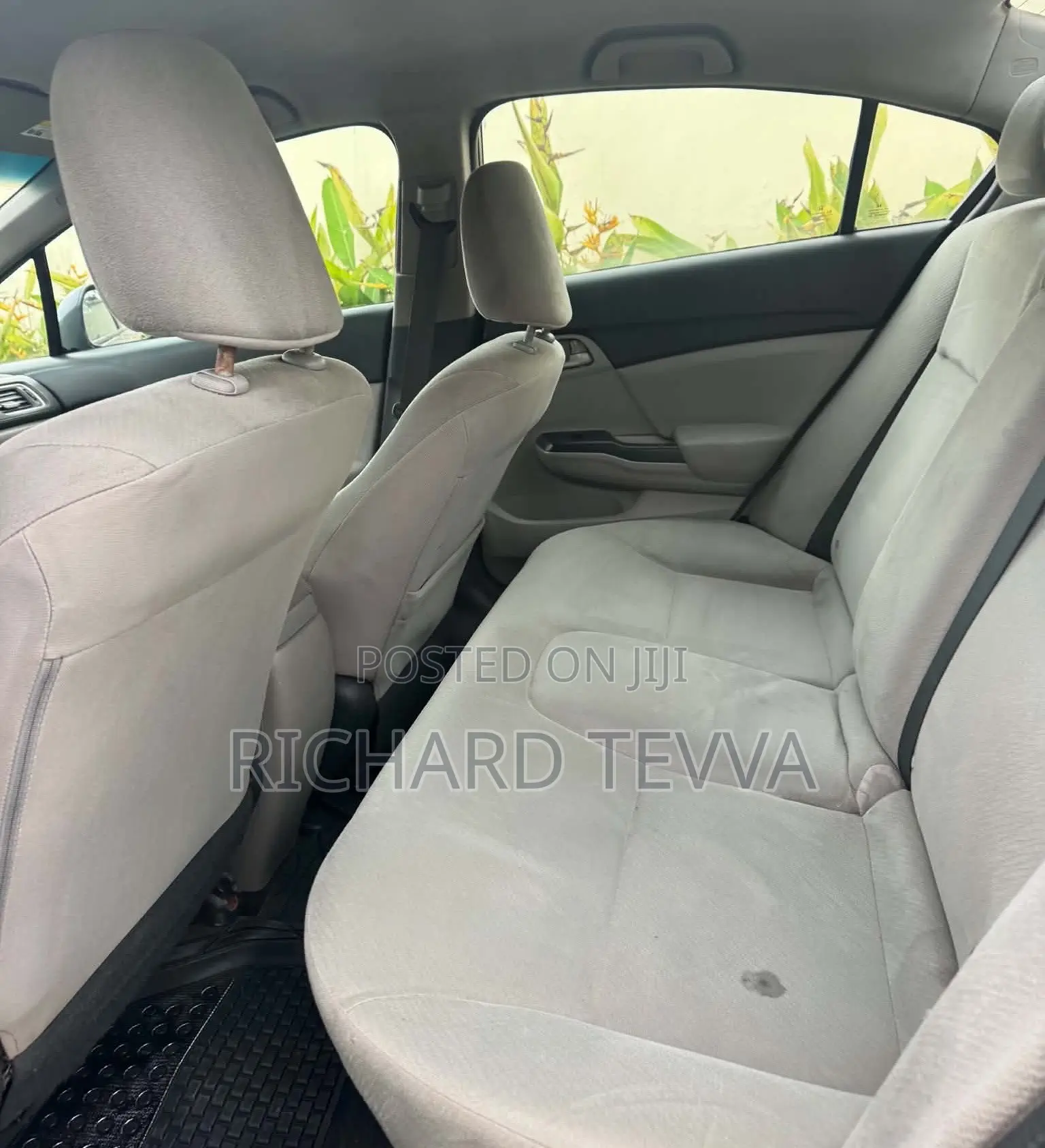 Honda Civic EX 4dr Sedan (1.8L 4cyl CVT) 2015 Black