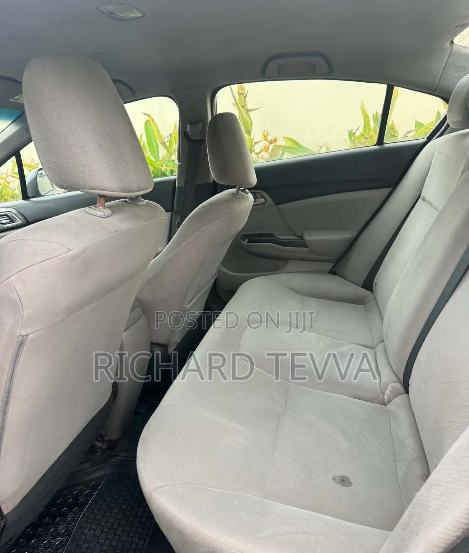 Honda Civic EX 4dr Sedan (1.8L 4cyl CVT) 2015 Black