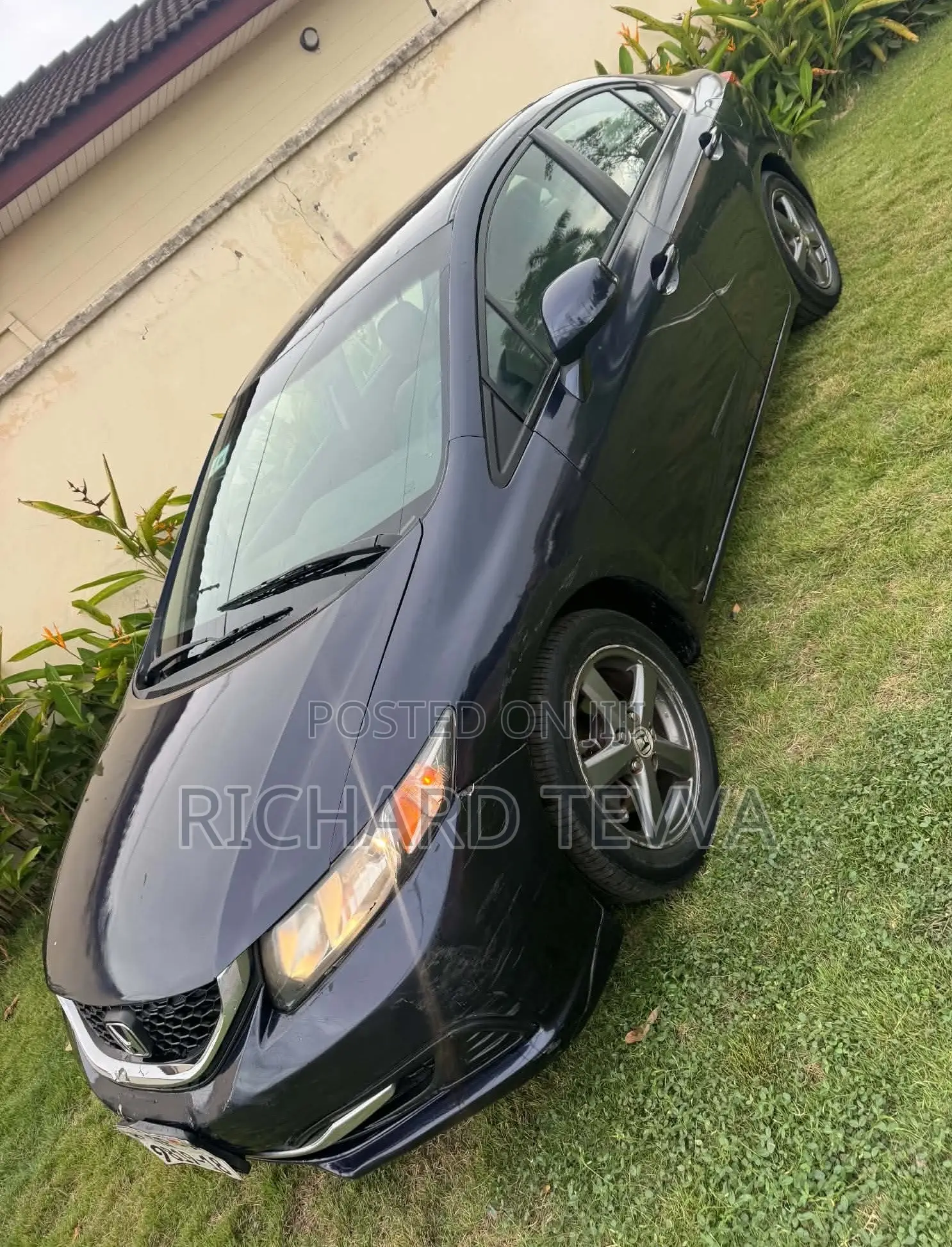 Honda Civic EX 4dr Sedan (1.8L 4cyl CVT) 2015 Black