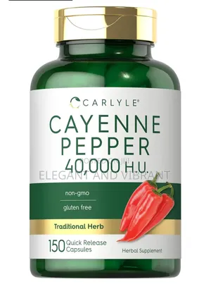 Cayenne Pepper Mix With Hawthorn Berry to Regulate Blood Pressure