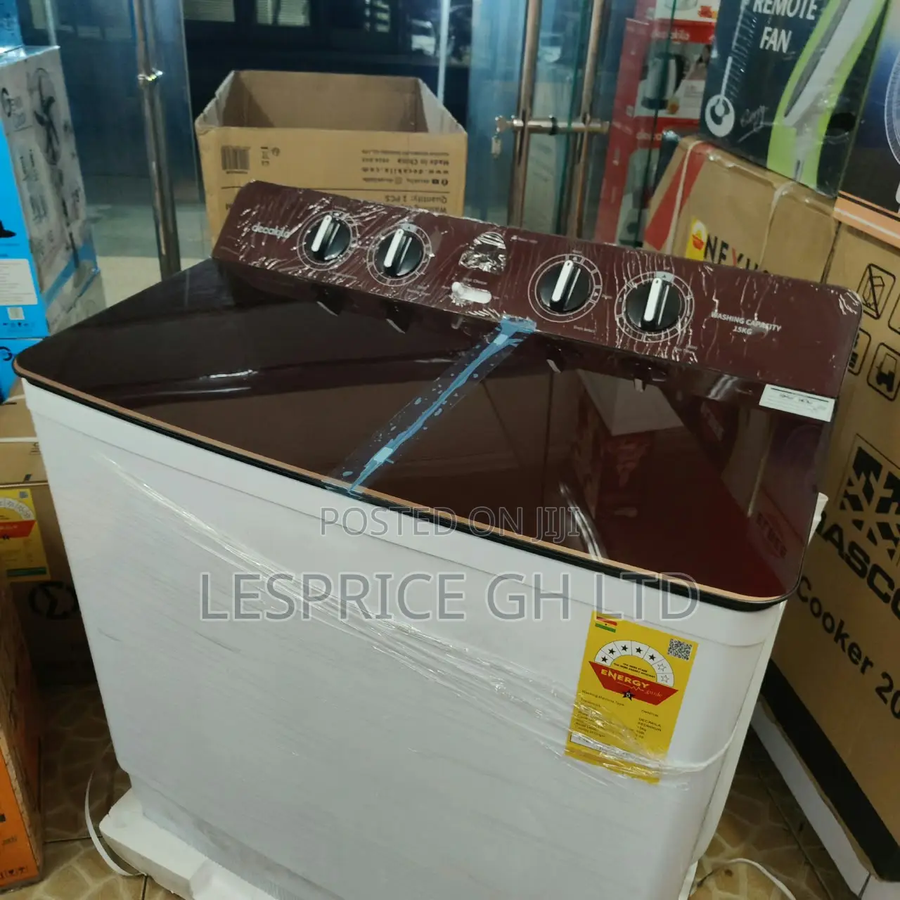 Ever Reliable 15kg Twin Tub Washing Machine From Decakila