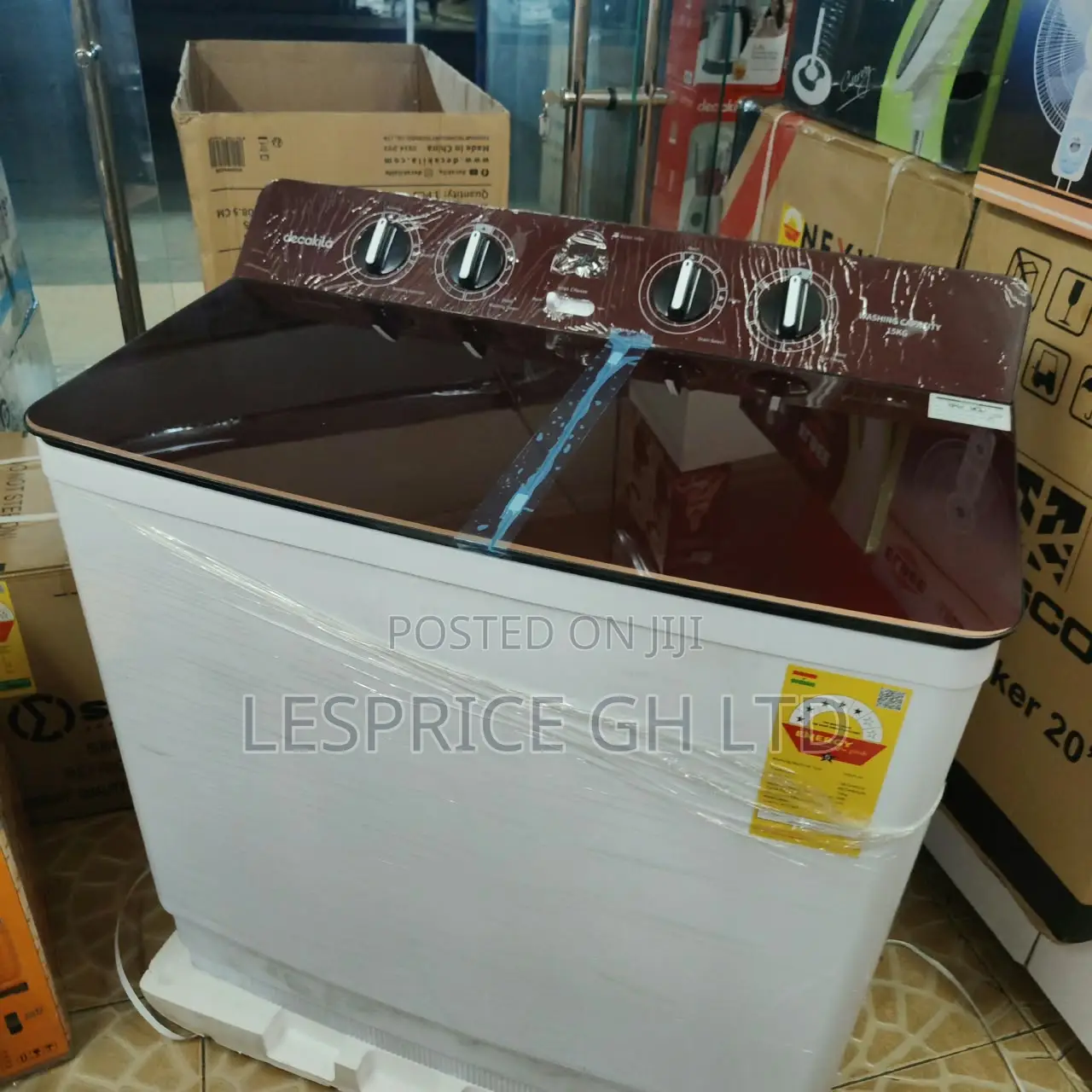 Mega Price Drop on Our Matchless 15kg Twin Tub Decakila Washing Machin