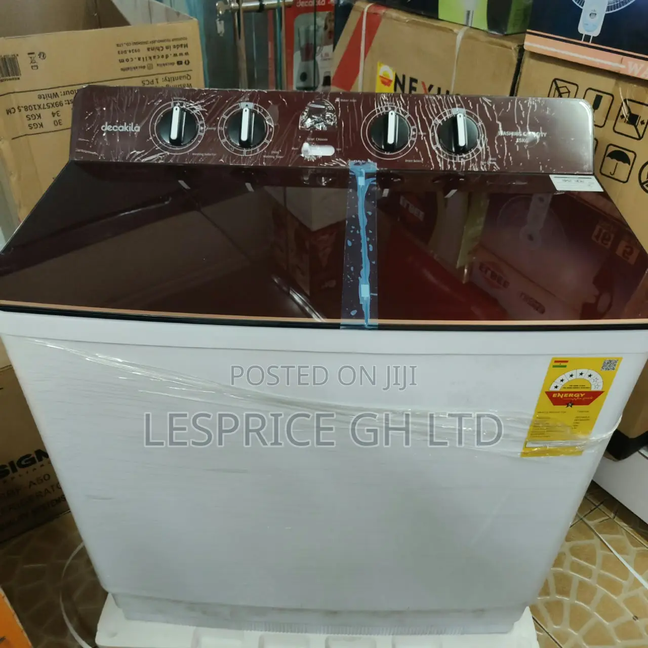 Mega Price Drop on Our Matchless 15kg Twin Tub Decakila Washing Machin