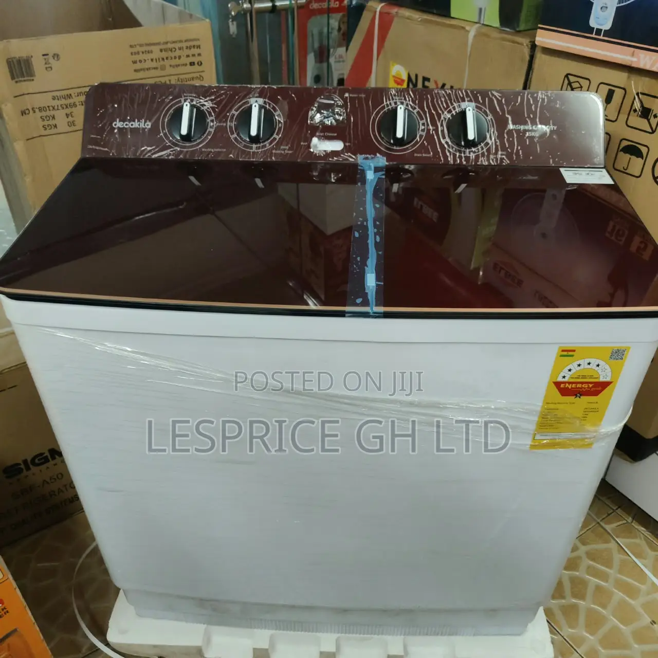 Price Slash on Our Latest Decakila 15kg Twin Tub Washing Machine