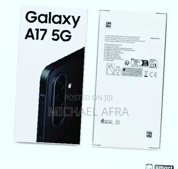 New Samsung Galaxy A17 5G 256 GB Black