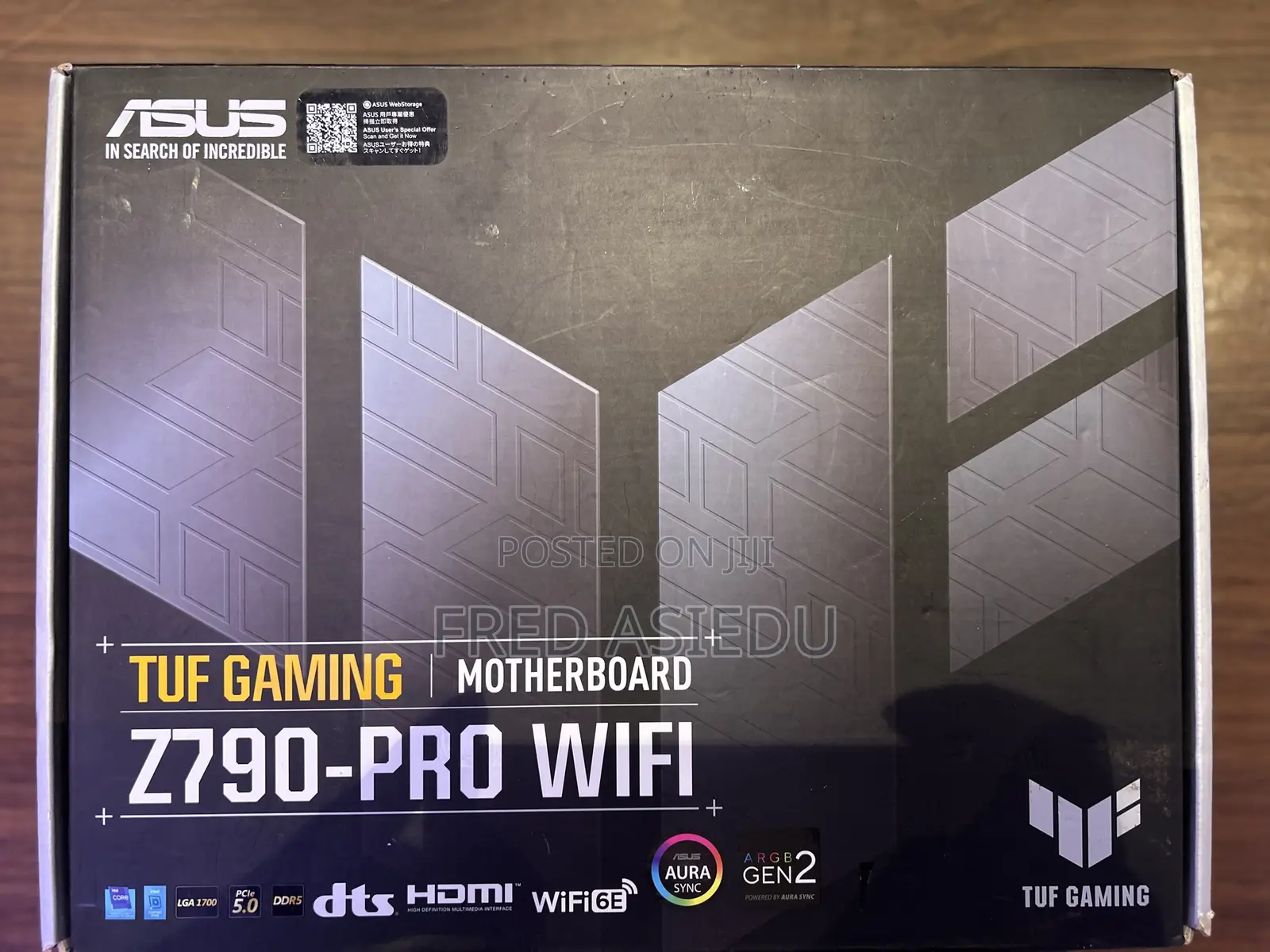 ASUS Tuf Gaming Motherboard Z790-Pro Wifi Ddr5