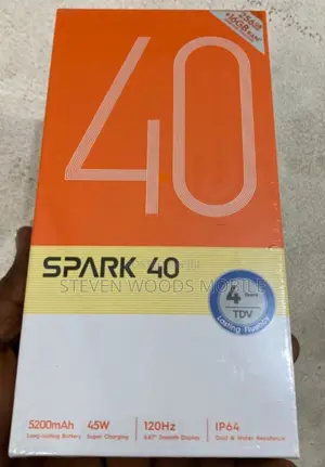 New Tecno Spark 40 Pro+ 256 GB Gold
