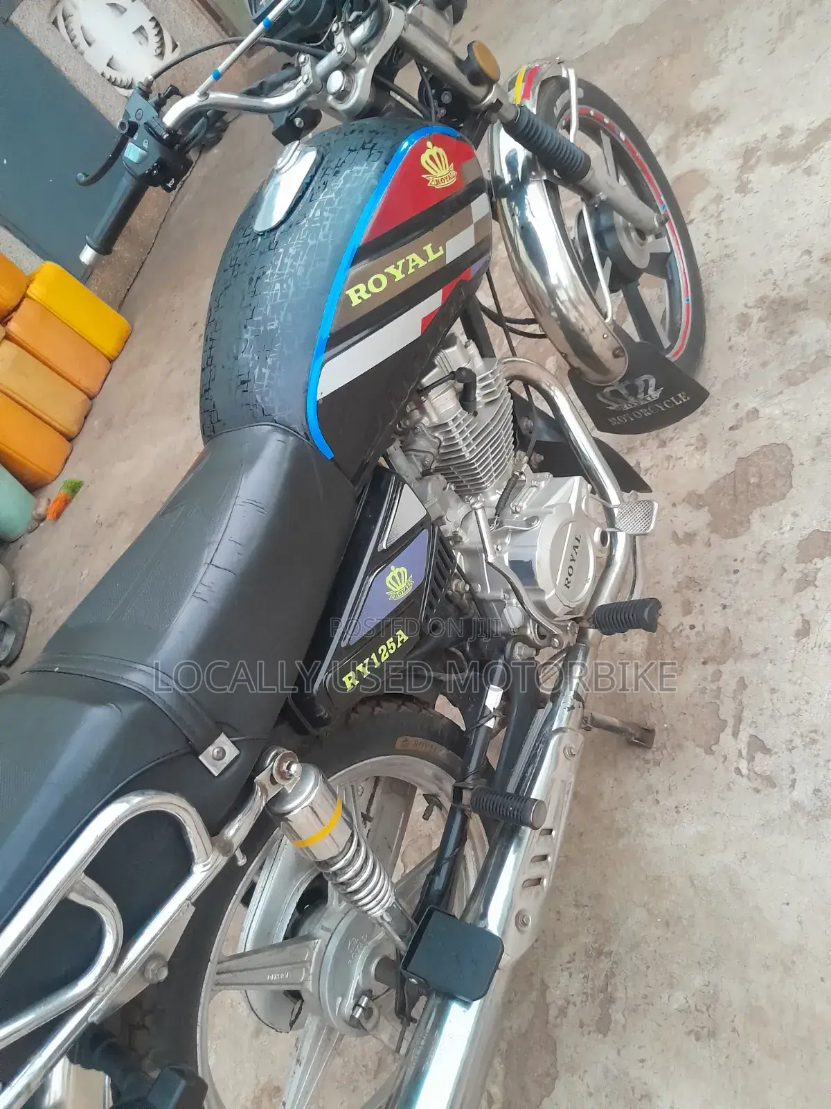Haojue HJ125-8K 2025 Black