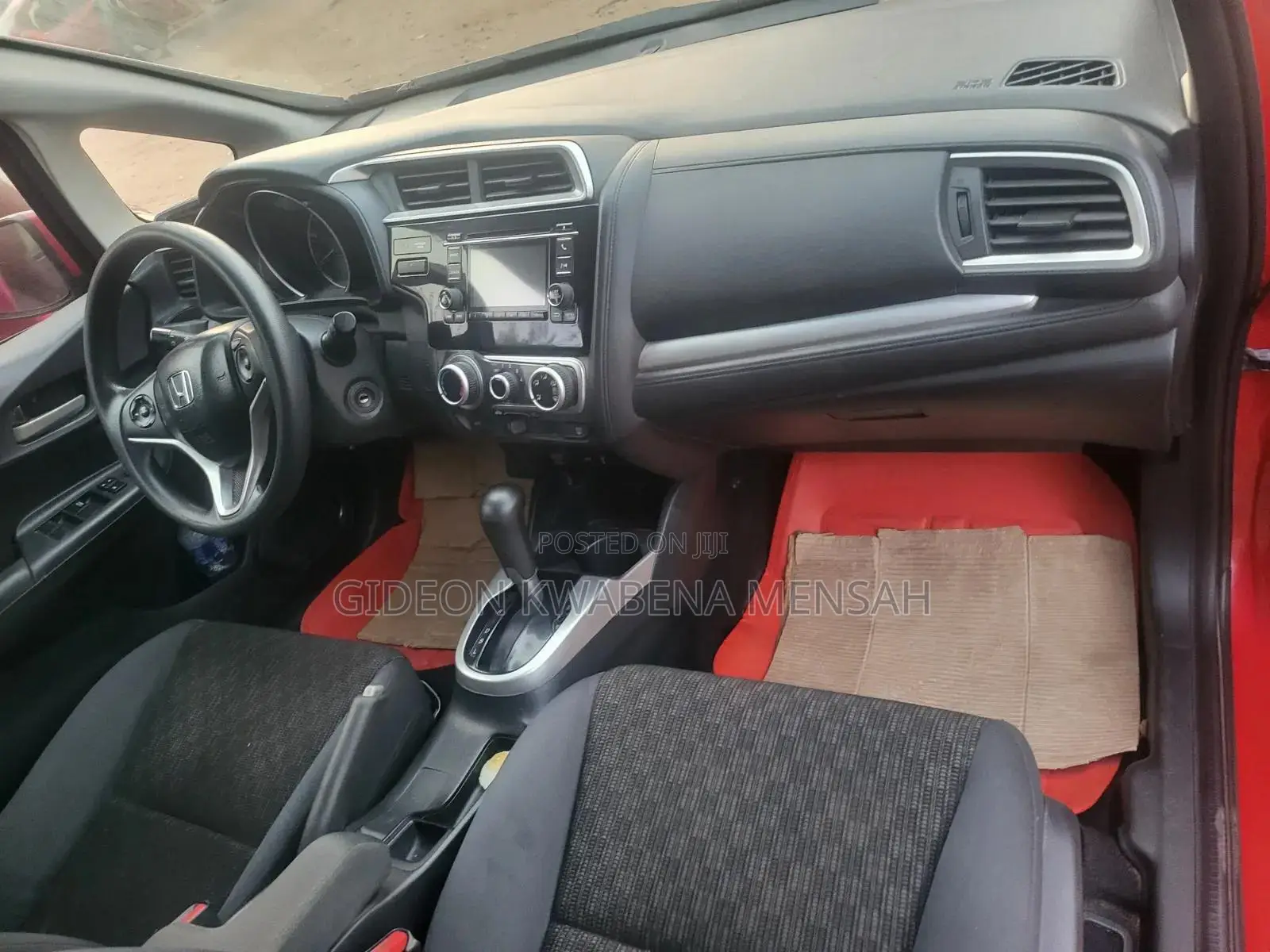 Honda Fit 2016 Red