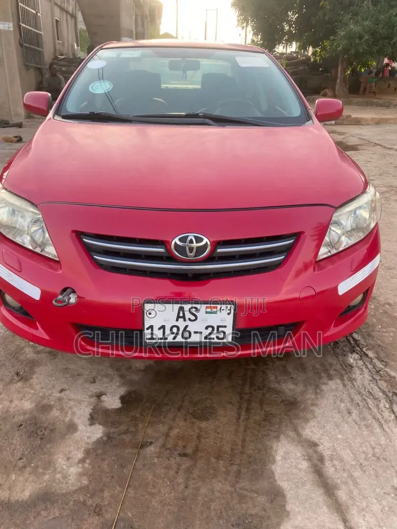 Toyota Corolla 2009 Red