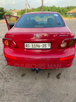 Toyota Corolla 2009 Red