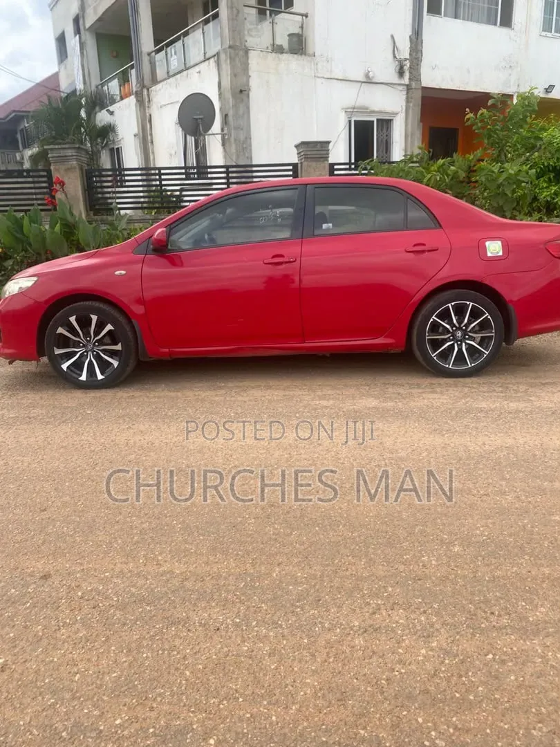 Toyota Corolla 2009 Red