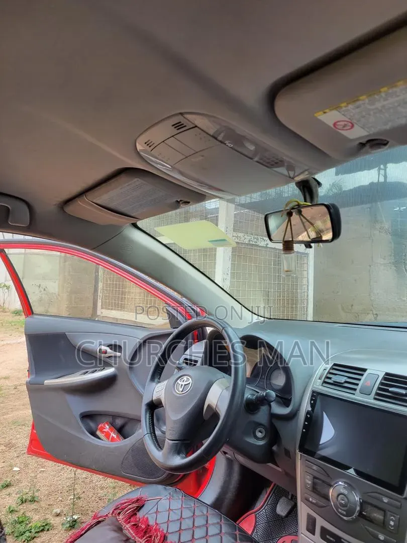 Toyota Corolla 2009 Red