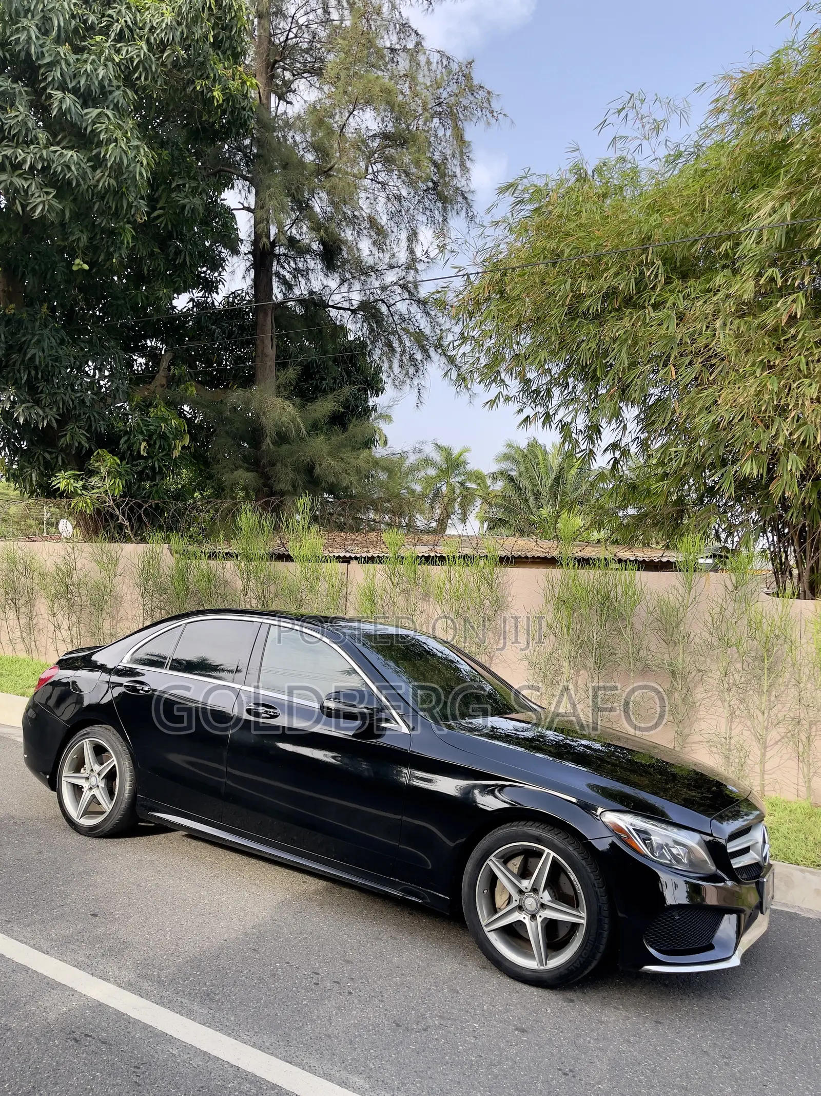 Mercedes-Benz C300 Sport 4Matic Sedan AWD (2.0L 4cyll 7A) 2016 Black