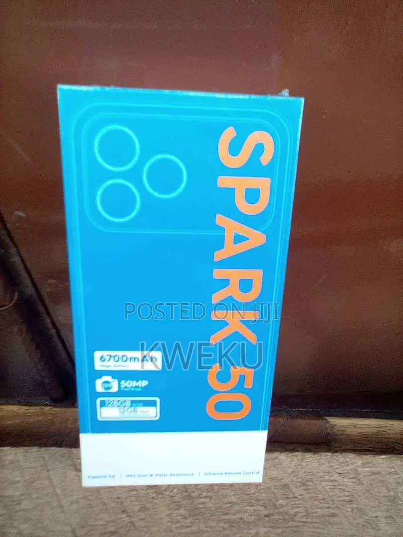 New Tecno Spark 50 128 GB Blue