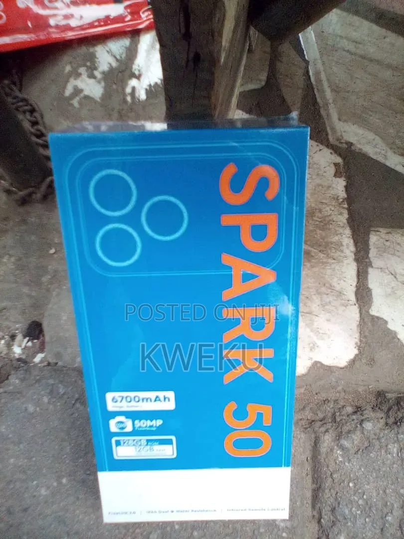 New Tecno Spark 50 128 GB Blue